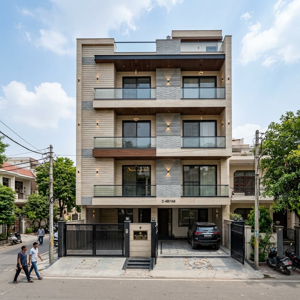 Ultra Luxury 4 BHK Builder Floor in Rohini Sector 9