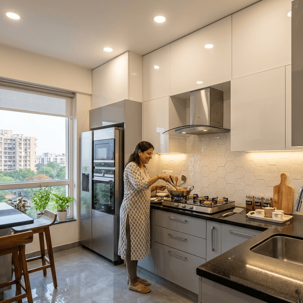 Premium 4 BHK Flat with Terrace in Sector 24, Rohini