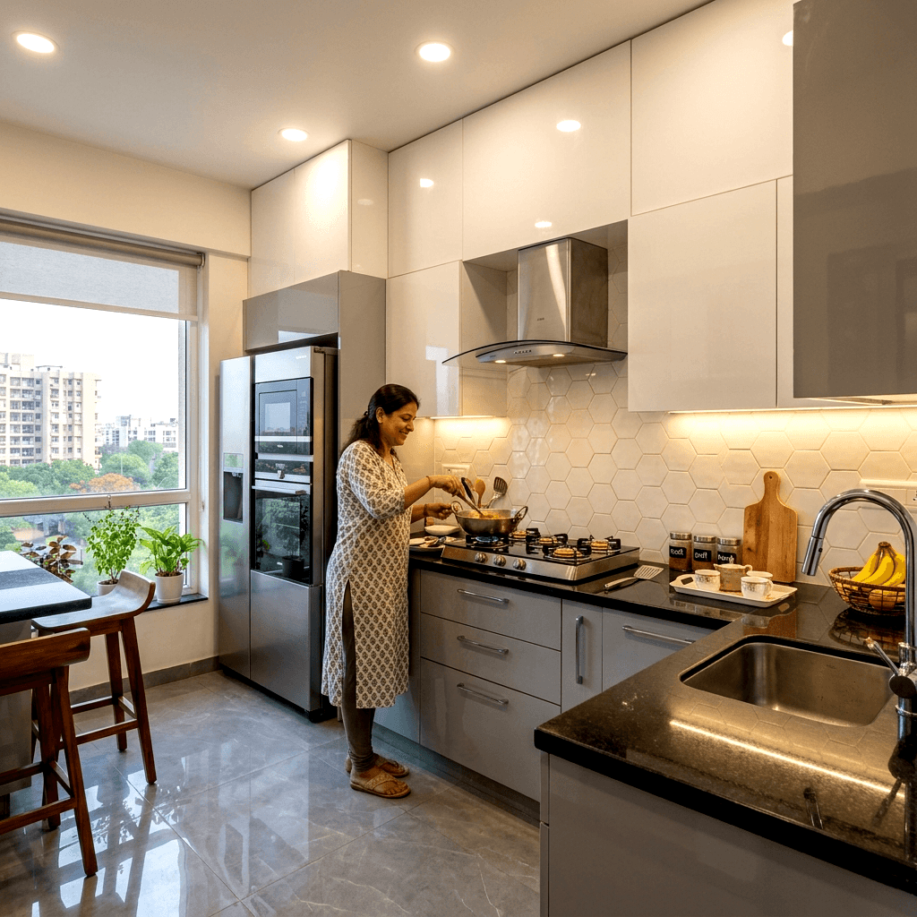 Modern 3 BHK Builder Floor in Sector 11, Rohini